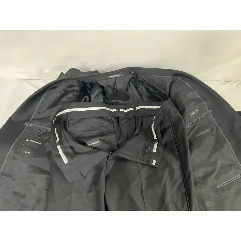 NWT Emporio Armani One Button G-Line Tuxedo 46R/36R $1995.00 *2022-2023 Style*